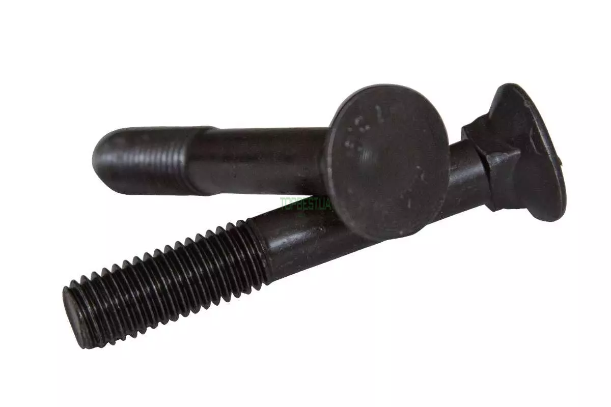 63070851 Спецболт 1199а м12х85 (129) потайний під квадрат DIN608 чорн. з гайкою (00310808) Horsch 366308512