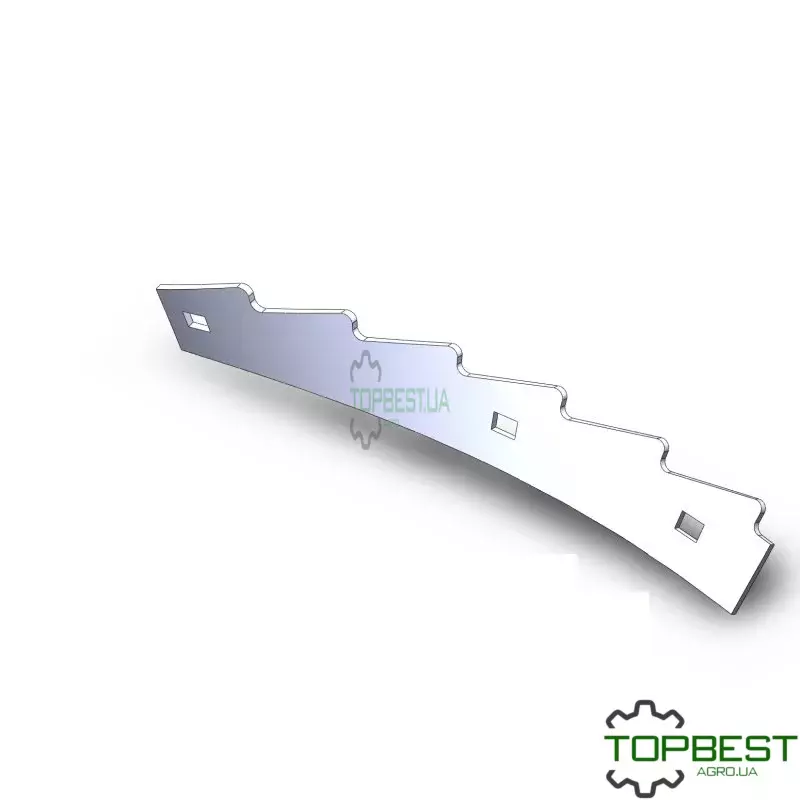 752879 Пластина ротора зубчата ліва Claas