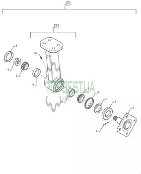 84565903 Стійка New Holland
