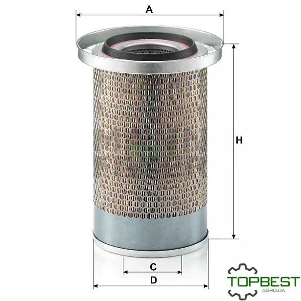 C19384 Фільтр повітряний [ MANN ]