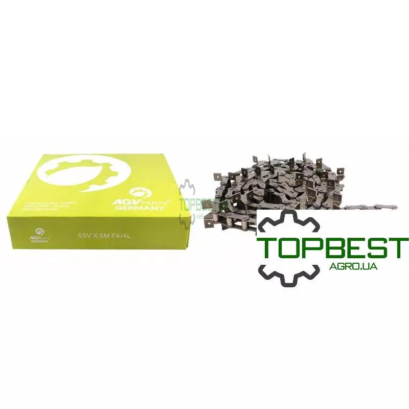 AZ45049 Ланцюг транспортерний елеватора S55V/SD/J2A [AGV Parts]