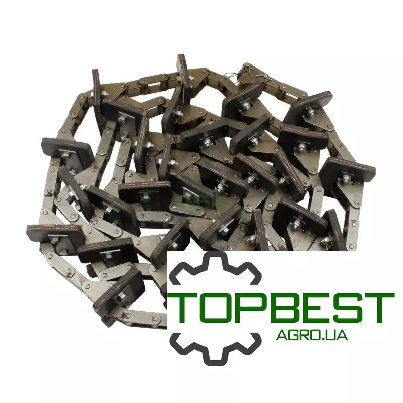 662716 Ланцюг зернового елеватора в зборі - Claas Mega 203/204
