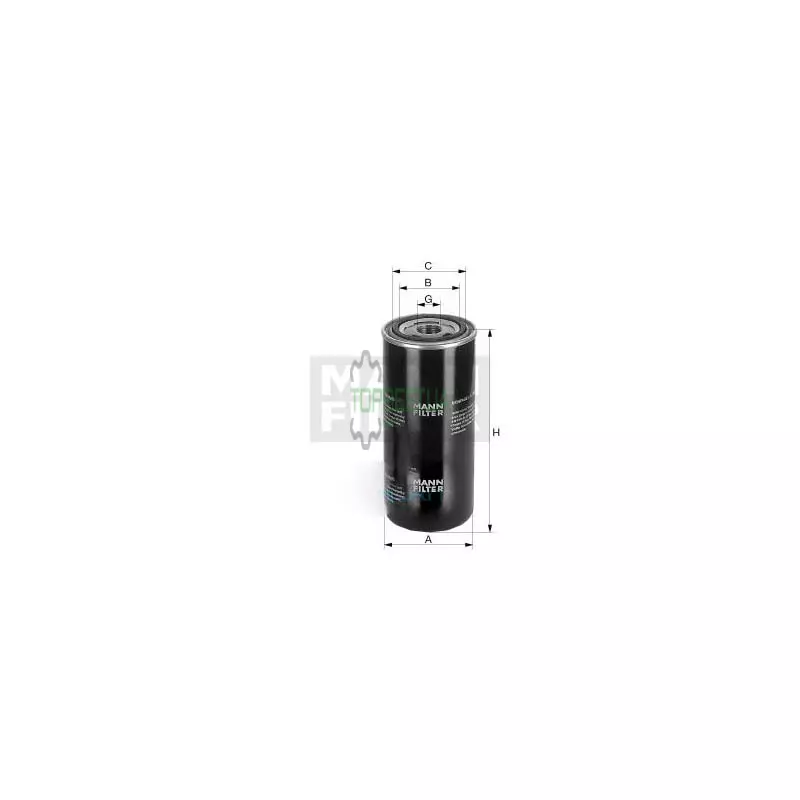 WD940/11 Фільтр гідравлічний [MANN]