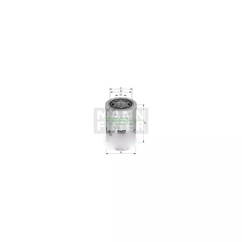 WH945/3 Фільтр гідравлічний [MANN]