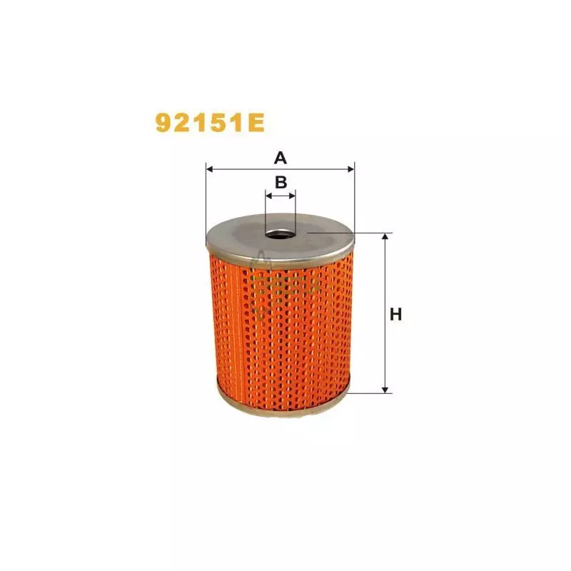 92151E Фільтр масляний (вставка) [WIX]