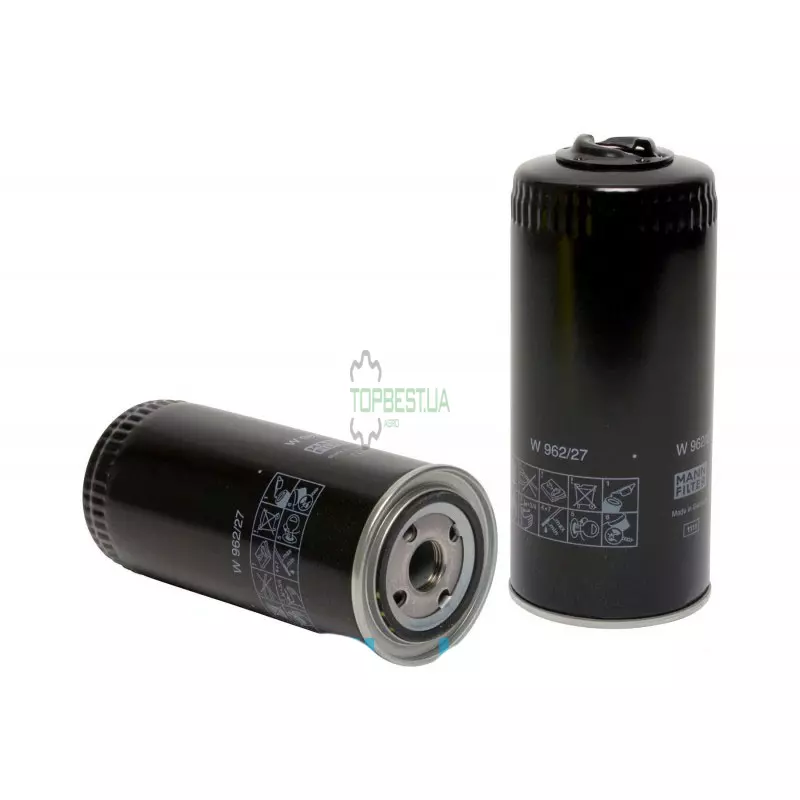 W962/27 Фільтр масляний [MANN]