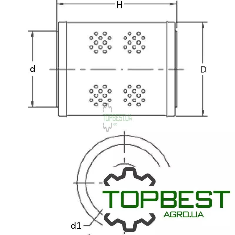 133529 Фільтр масляний (вставка) 51073E [WIX]