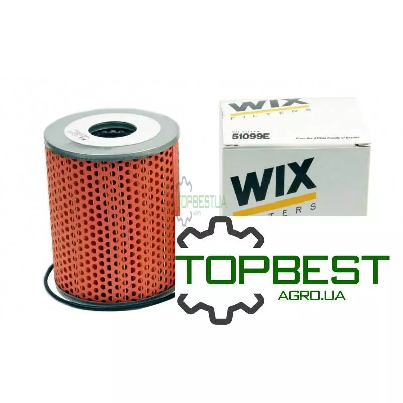 51099E Фільтр масляний (вставка) [WIX]