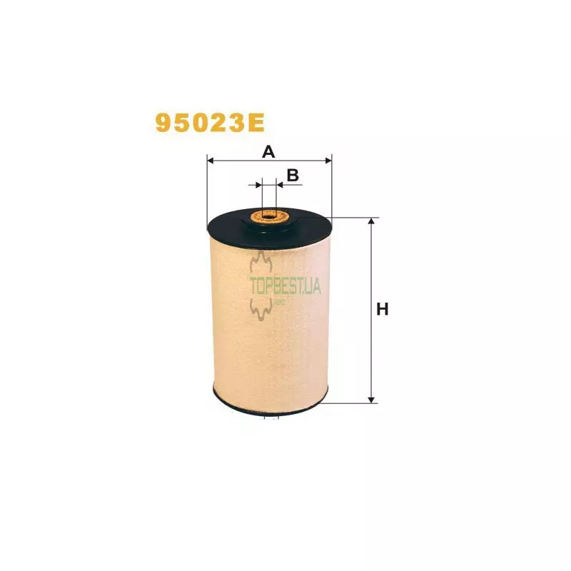 95023E Фільтр паливний (вставка) [WIX]