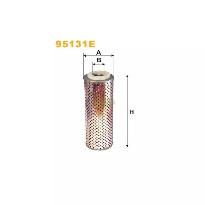 95131E Фільтр паливний (вставка) [WIX]