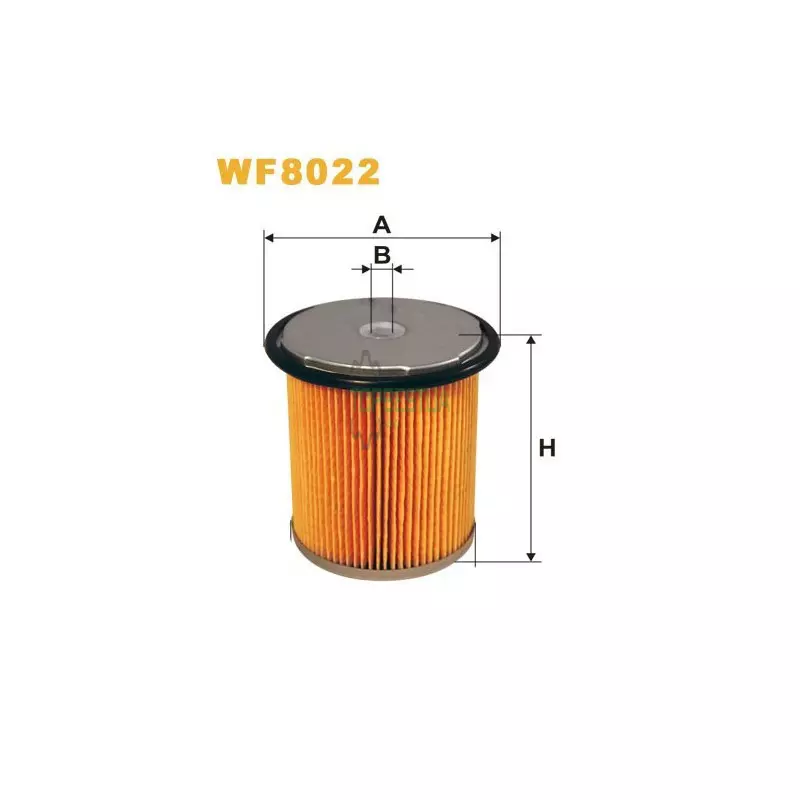 WF8022 Фільтр паливний (вставка) [WIX]