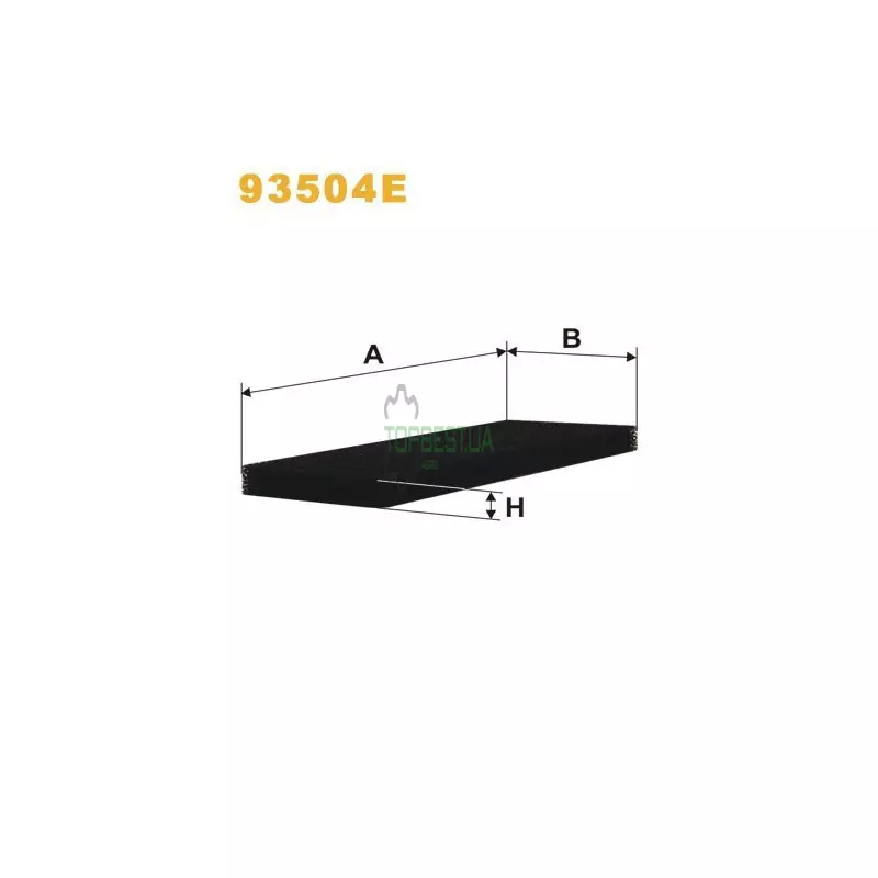 93504E Фільтр повітряний [WIX]