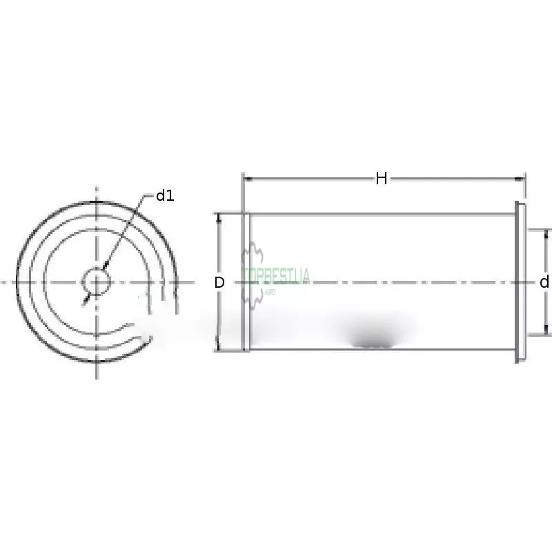 P119373 Фільтр повітряний [Donaldson]