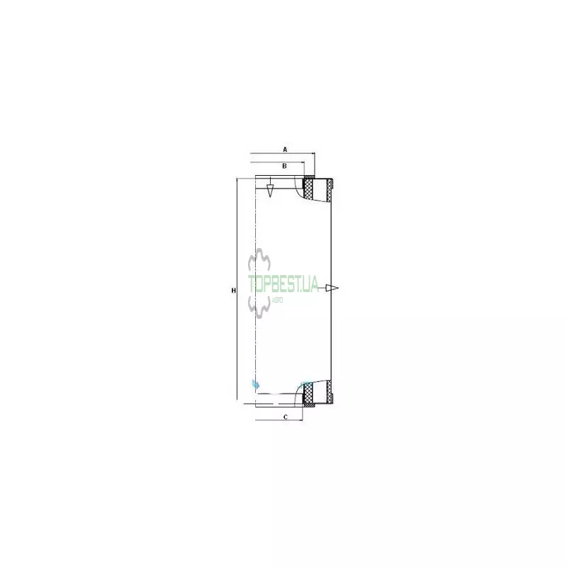 LE2007 Фільтр повітряний (сепаратор) MANN