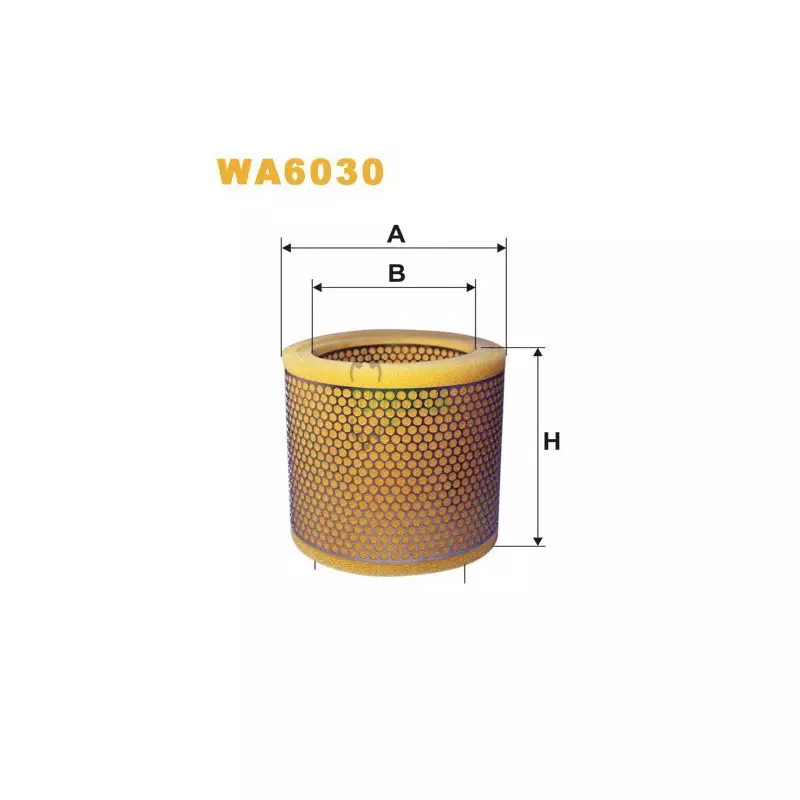 WA6030 Фільтр повітряний [WIX]