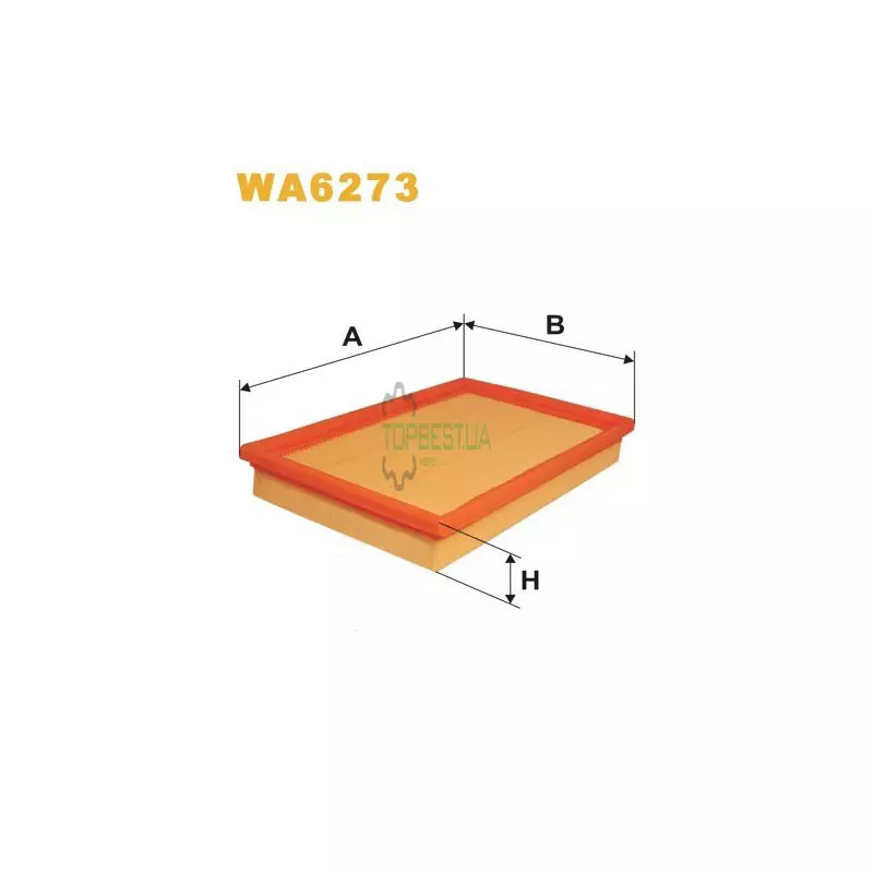 WA6273 Фільтр повітряний [WIX]