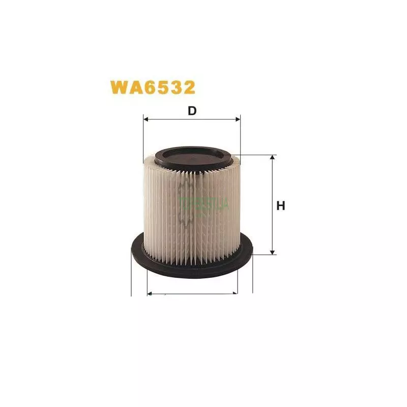 WA6532 Фільтр повітряний [WIX]