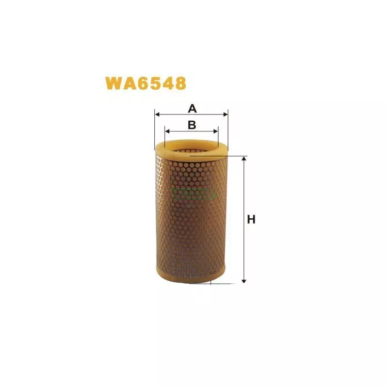 WA6548 Фільтр повітряний [WIX]