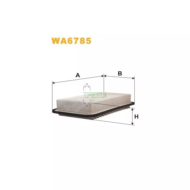 WA6785 Фільтр повітряний [WIX]