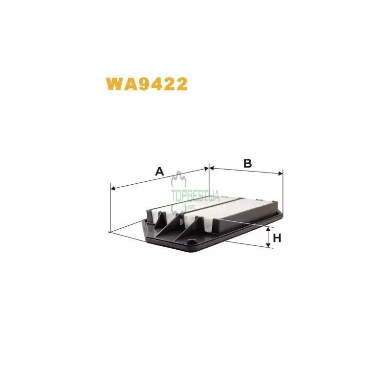 WA9422 Фільтр повітряний [WIX]