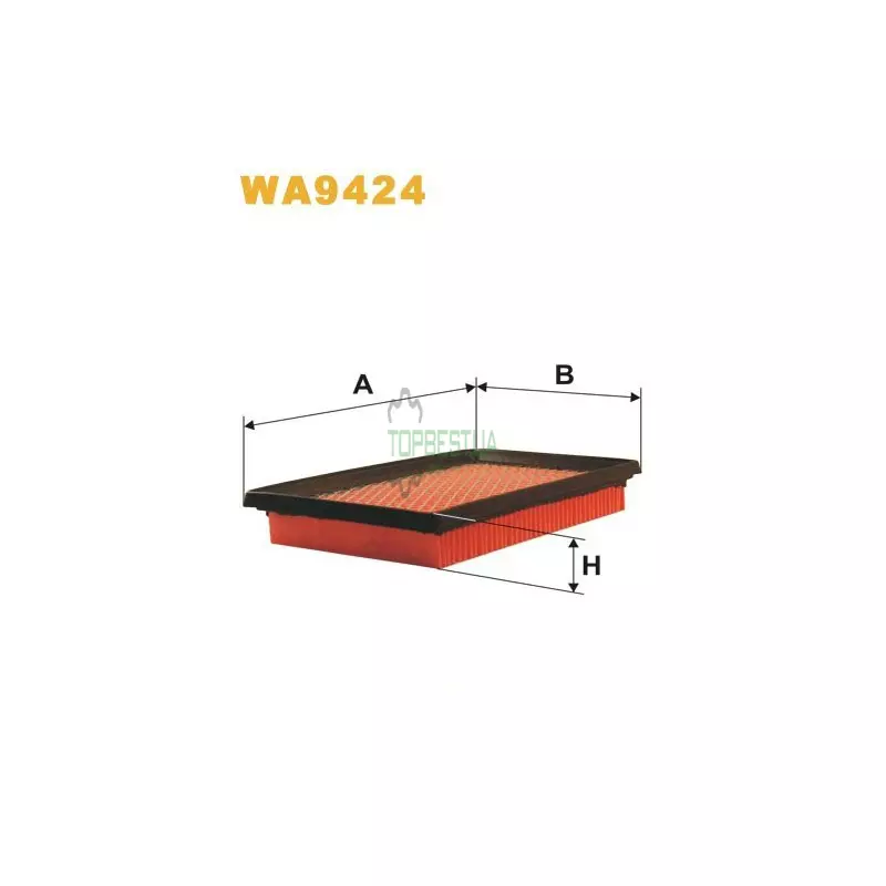 WA9424 Фільтр повітряний [WIX]