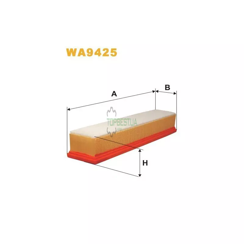 WA9425 Фільтр повітряний [WIX]