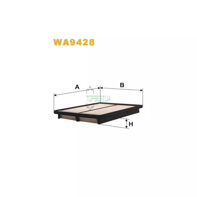 WA9428 Фільтр повітряний [WIX]