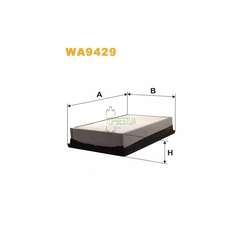 WA9429 Фільтр повітряний [WIX]