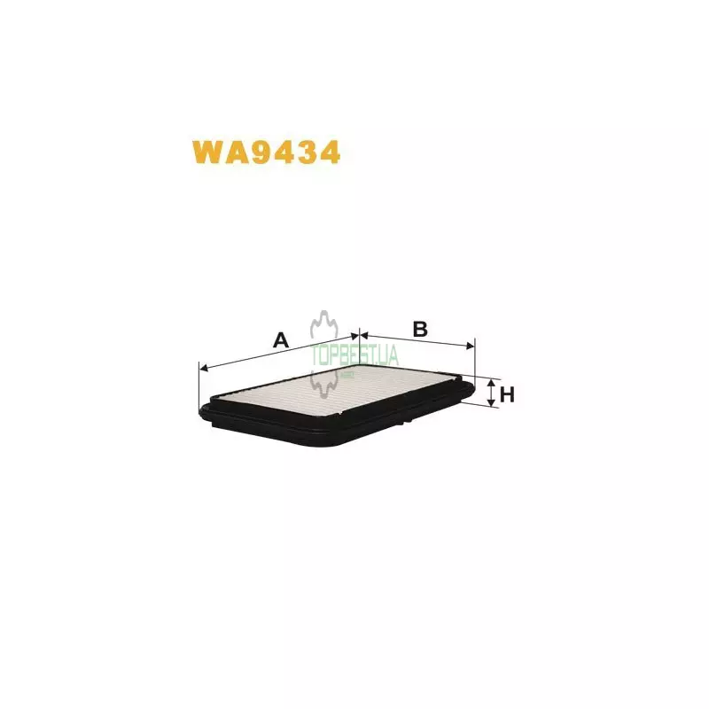 WA9434 Фільтр повітряний [WIX]