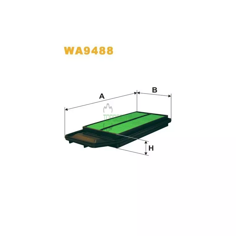 WA9488 Фільтр повітряний [WIX]