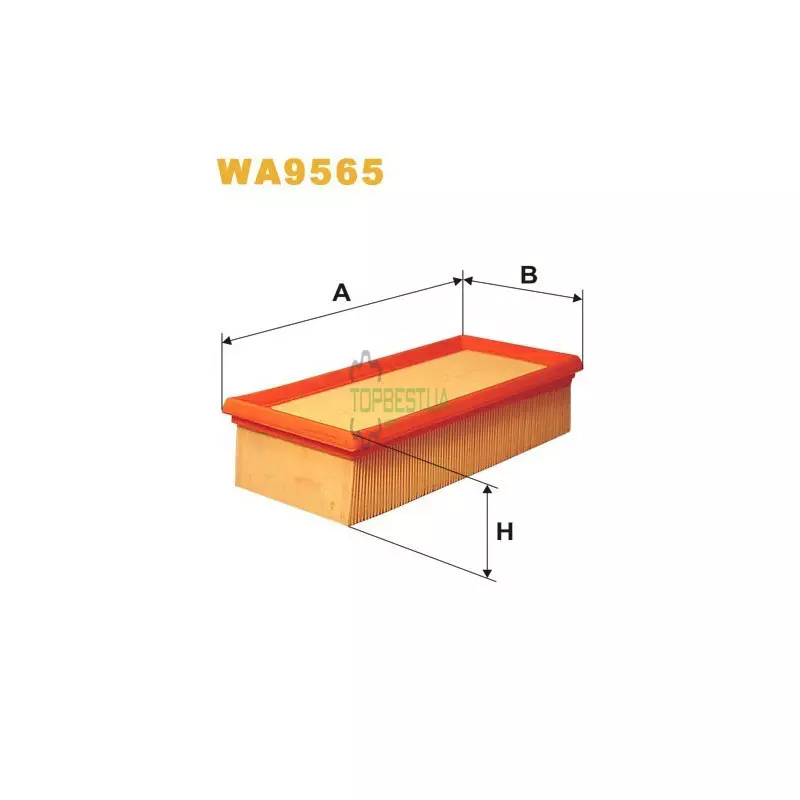 WA9565 Фільтр повітряний [WIX]