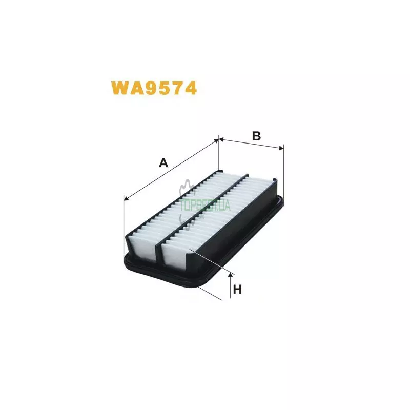 WA9574 Фільтр повітряний [WIX]