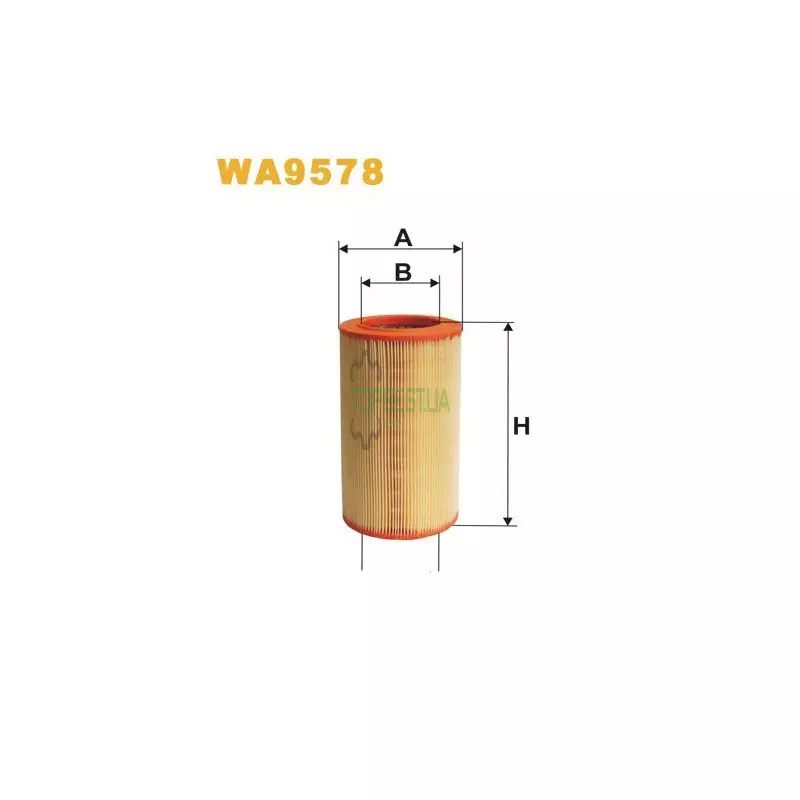 WA9578 Фільтр повітряний [WIX]