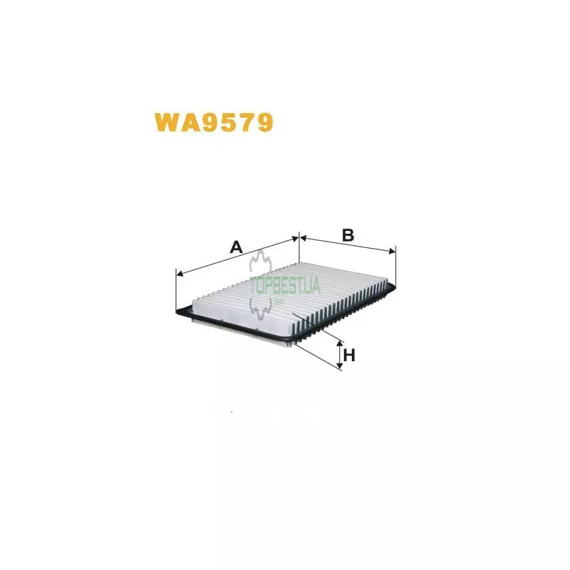 WA9579 Фільтр повітряний [WIX]