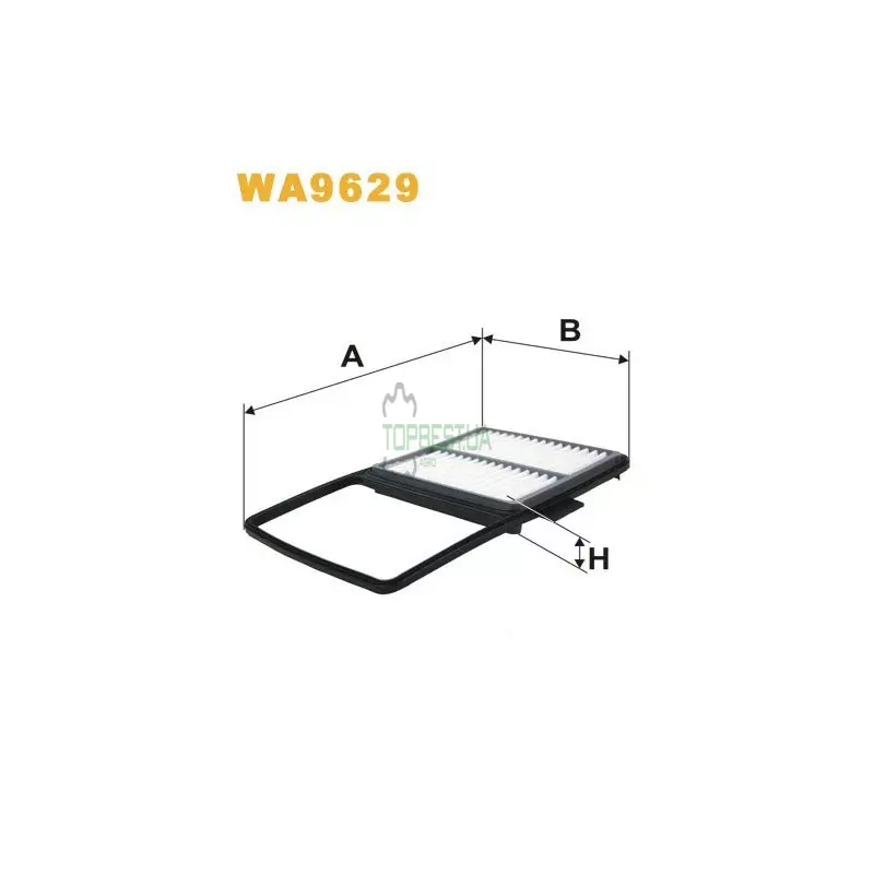 WA9629 Фільтр повітряний [WIX]