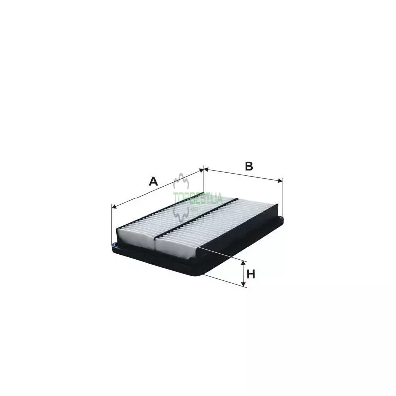 WA9712 Фільтр повітряний [WIX]