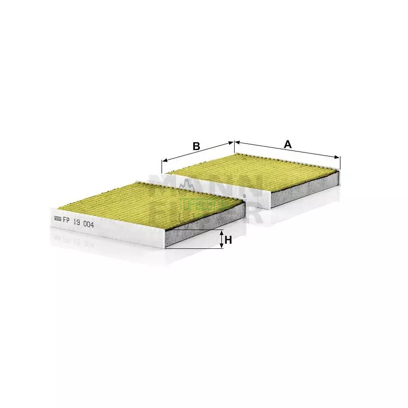 FP19004 Фільтр салону (фільтр кабіни) [MANN]