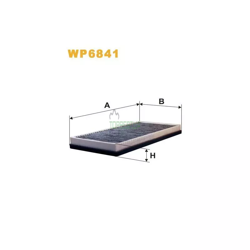 WP6841 Фільтр салону (фільтр кабіни) [WIX]