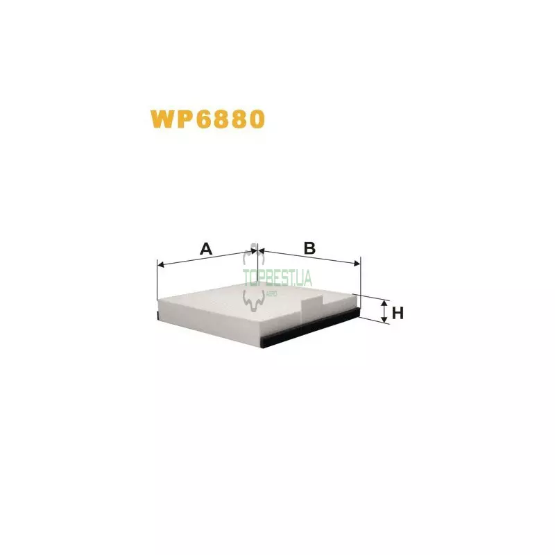 WP6880 Фільтр салону (фільтр кабіни) [WIX]