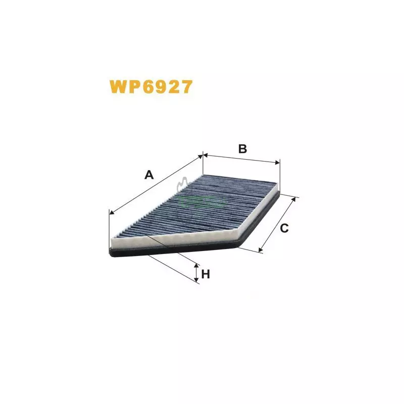 WP6927 Фільтр салону (фільтр кабіни) [WIX]