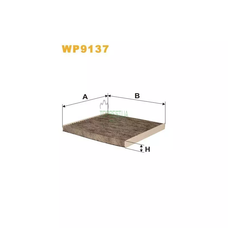 WP9137 Фільтр салону (фільтр кабіни) [WIX]