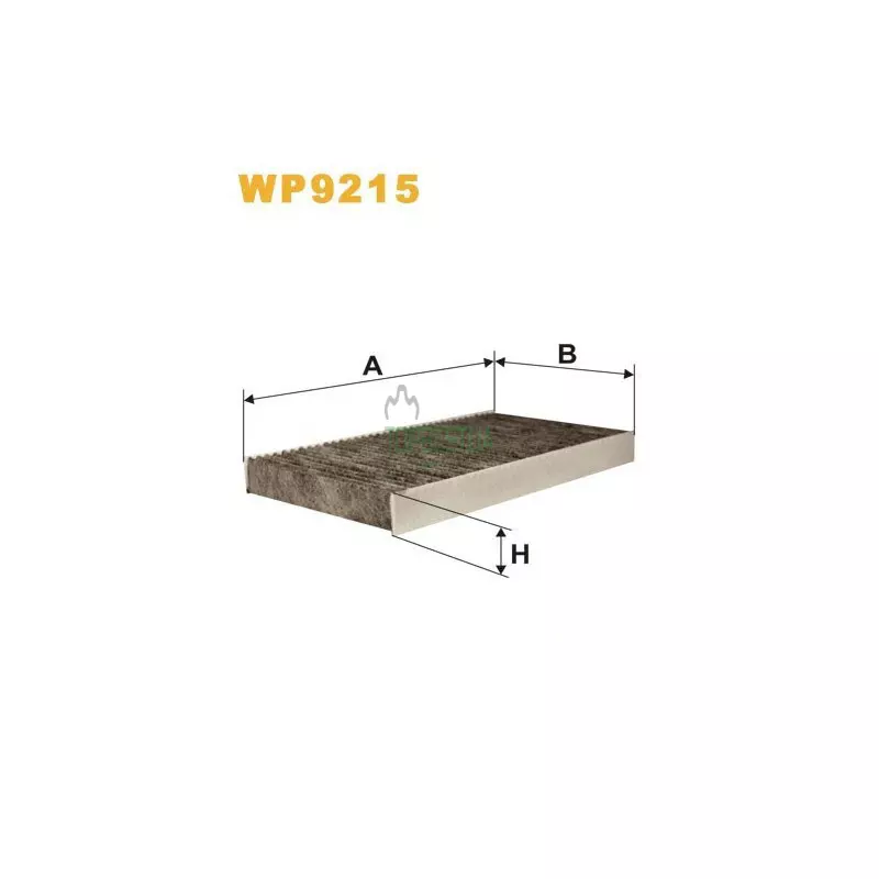 WP9215 Фільтр салону (фільтр кабіни) [WIX]