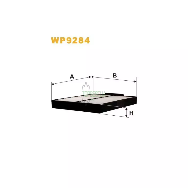 WP9284 Фільтр салону (фільтр кабіни) [WIX]