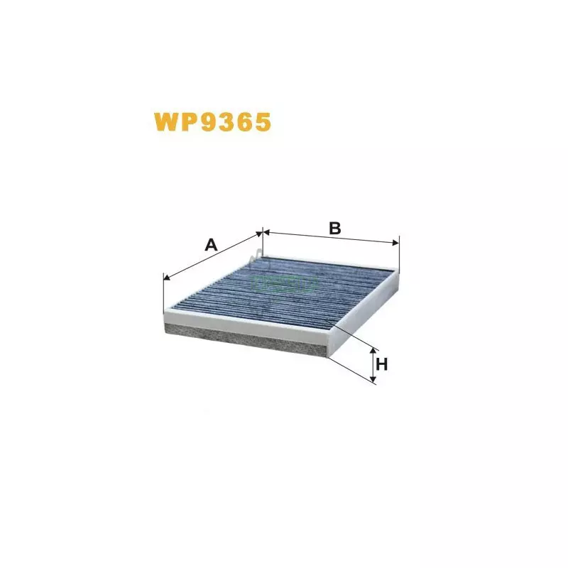 WP9365 Фільтр салону (фільтр кабіни) [WIX]