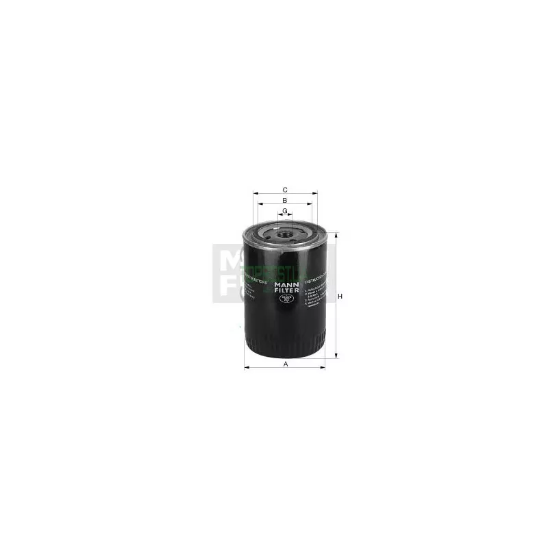 WA9140 Фільтр системи охолодження [MANN]