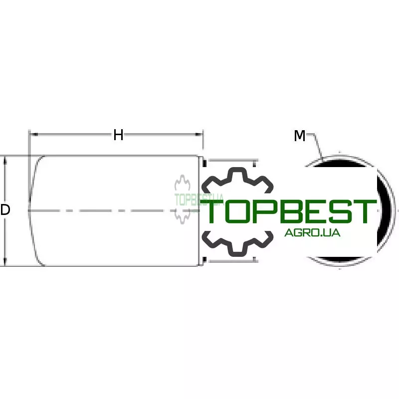 WK731 Фільтр паливний [MANN]