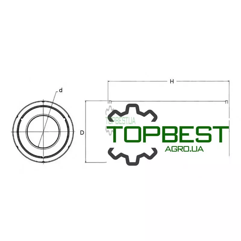 49222 Фільтр повітряний [WIX]