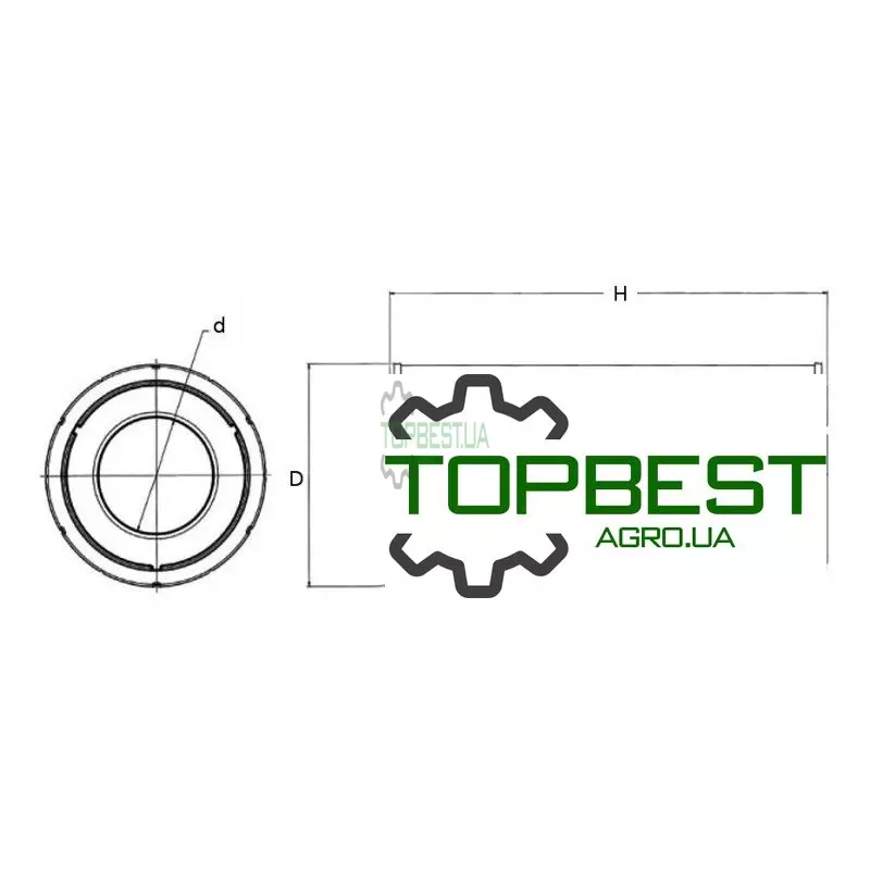 49292 Фільтр повітряний [WIX]