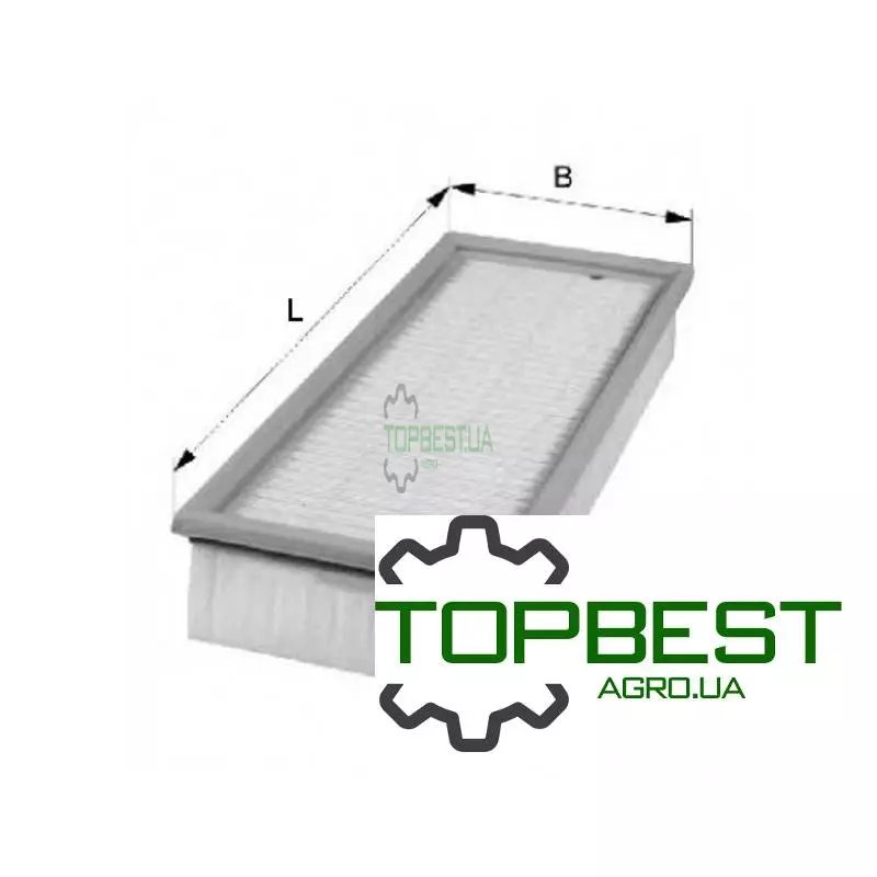 P106680 Фільтр повітряний [Donaldson]