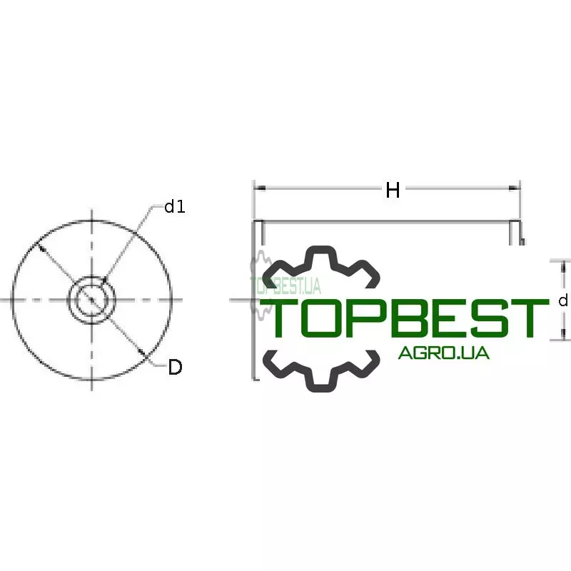 P181046 Фільтр повітряний [Donaldson]